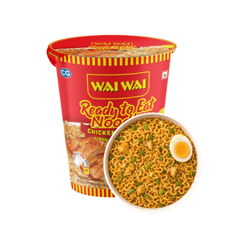 Wai Wai Ready To Eat Chicken Cup Noodles