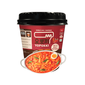 Yopokki Hot & Spicy Rapokki Instant Noodles