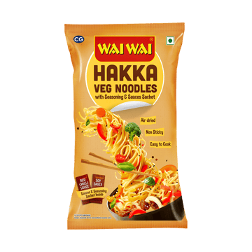 Wai Wai Veg Flavoured Chinese Hakka Noodles