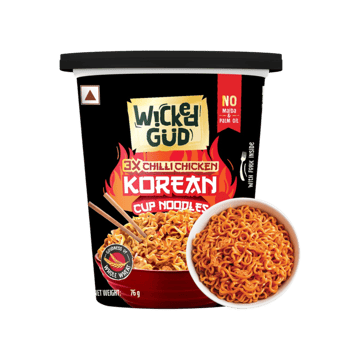 WickedGud 3X Chilli Chicken Korean Cup Noodles