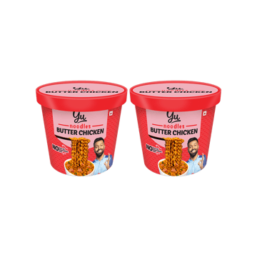 Yu Butter Chicken Cup Noodles - Pack of 2