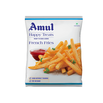 Amul Happy Treats French Fries (Frozen)