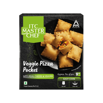 ITC Master Chef Veggie Pizza Pocket with Real Cheese