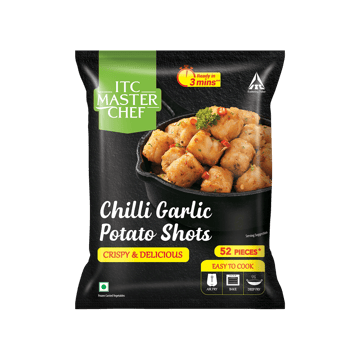 ITC Master Chef Chilli Garlic Potato Shots Nuggets