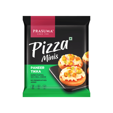 Prasuma Paneer Tikka Pizza Minis