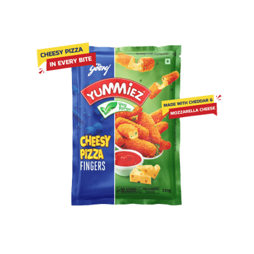 Godrej Yummiez Cheesy Pizza Veggie Fingers