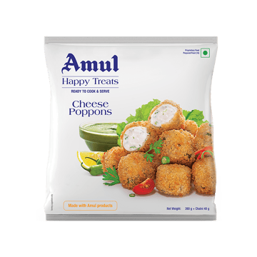 Amul Happy Treats Poppon Cheese Nuggets