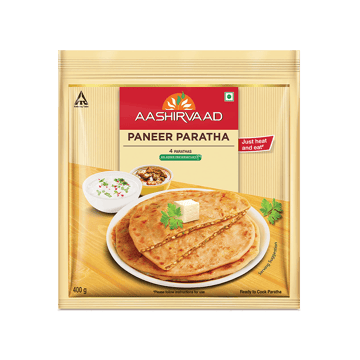 Aashirvaad Paneer Paratha (Heat & Eat)