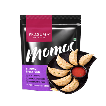 Prasuma Cheesy Spicy Veg Momos