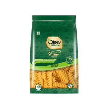 Oleev Kitchen Fusilli Durum Wheat Pasta