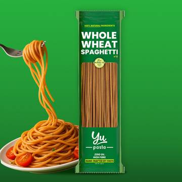 Yu 100% Whole Wheat Spaghetti Pasta