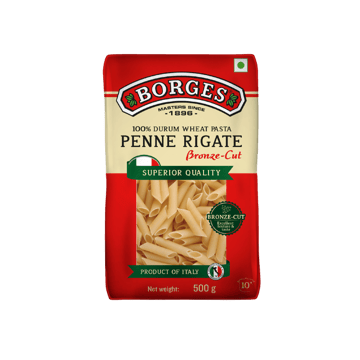 Borges Penne Rigate Durum Wheat Pasta