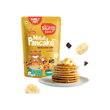 Slurrp Farm Millet Pancake Mix Banana Choco Chip