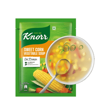 Knorr Classic Sweet Corn Vegetable Soup with No Added Preservatives