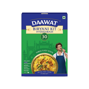 Daawat Hyderabadi Biryani Kit (Extra Long Grain)