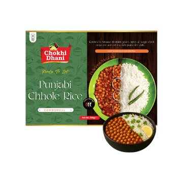 Chokhi Dhani Ready to Eat Punjabi Chole Rice Combo Meal