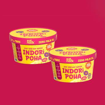 QUICKNACK Indori Instant Poha with Bhujiya