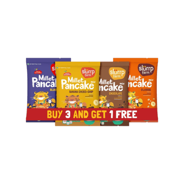 Slurrp Farm Pancake Mix Trial Pack Combo