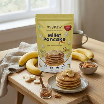Me & Millets Banana Millet Pancake Mix