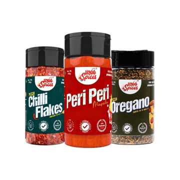 Woospices Peri Peri, Oregano & Chilli Flakes