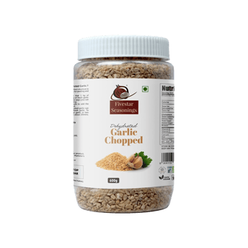 Nutty Chopped Dry Garlic