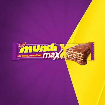 Nestle Munch Max Choco Coated Crunchy Wafer Bar