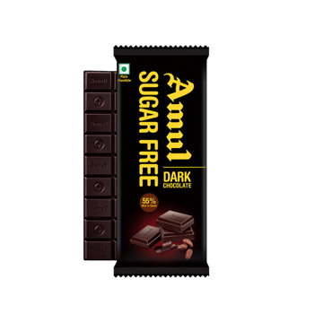 Amul Sugar Free Dark Chocolate Bar