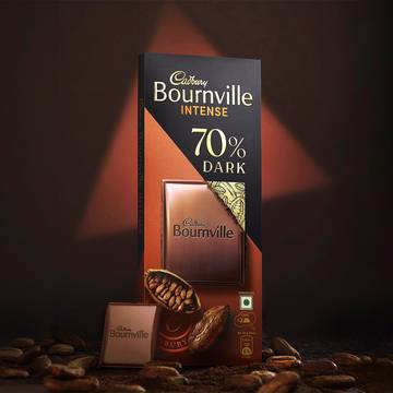Cadbury Bournville Rich Cocoa 70% Dark Chocolate Bar