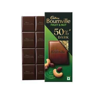 Cadbury Bournville Fruit & Nut Dark Chocolate Bar