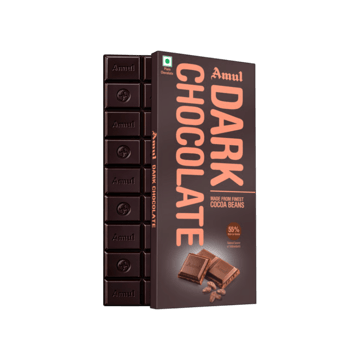 Amul 55% Cocoa Dark Chocolate Bar