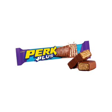Cadbury Perk Plus Coated Wafer Chocolate Bar