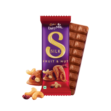 Cadbury Dairy Milk Silk Fruit & Nut Small Milk Chocolate Bar