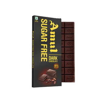 Amul Sugar Free Dark Chocolate Bar
