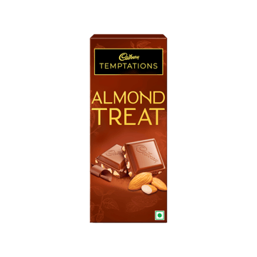Cadbury Temptations Almond Treat Premium Milk Chocolate Bar