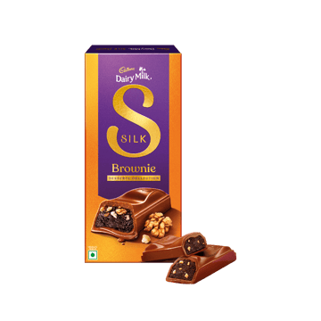 Cadbury Dairy Milk Silk Desserts Brownie Milk Chocolate Bar