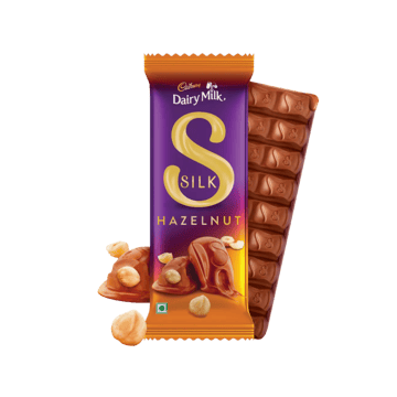Cadbury Dairy Milk Silk Hazelnut Small Milk Chocolate Bar