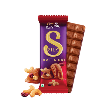 Cadbury Dairy Milk Silk Fruit & Nut Milk Chocolate Bar