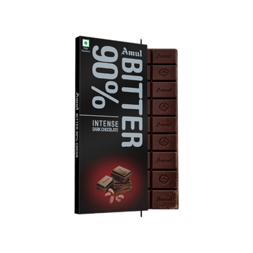Amul 90% Bitter Dark Chocolate Bar