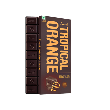 Amul Tropical Orange Dark Chocolate Bar