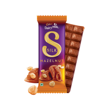 Cadbury Dairy Milk Silk Hazelnut Milk Chocolate Bar