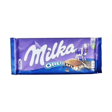 Milka Oreo Milk Chocolate Bar