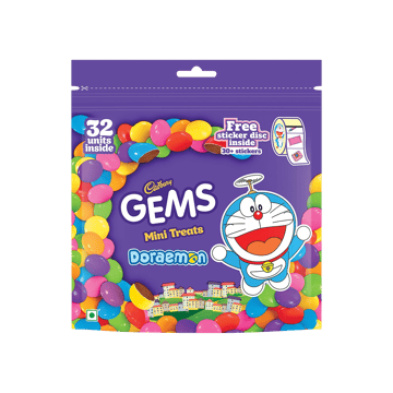 Cadbury Gems Mini Treats Shaped Chocolate Pack