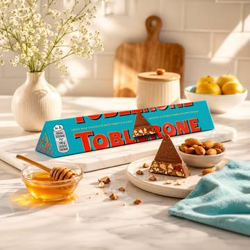 Toblerone Crunchy Almonds Milk Chocolate Bar