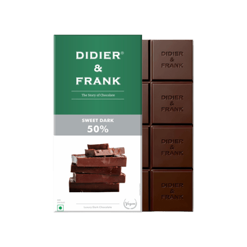 Didier & Frank Sweet 50% Dark Chocolate Bar