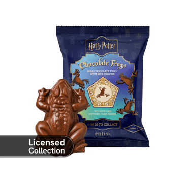 Entisi Chocolatier Chocolate Frog with Surprise Wizard Card