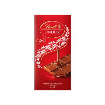 Lindt Lindor Filled Milk Chocolate Bar