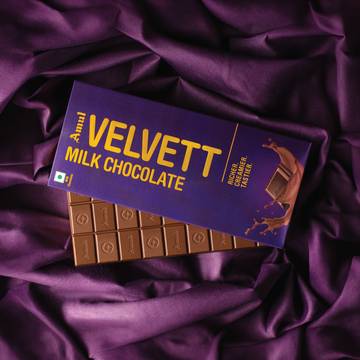 Amul Velvett Milk Chocolate Bar