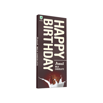 Amul Happy Birthday Milk Chocolate Bar