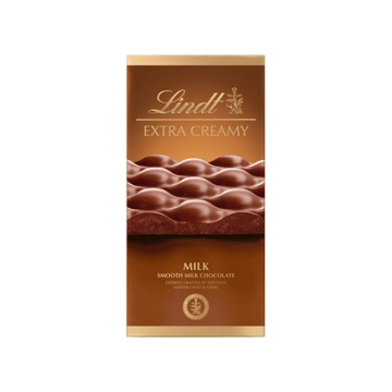 Lindt Extra Creamy Smooth Milk Chocolate Bar