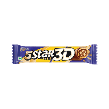 Cadbury 5 Star 3D Filled Bar